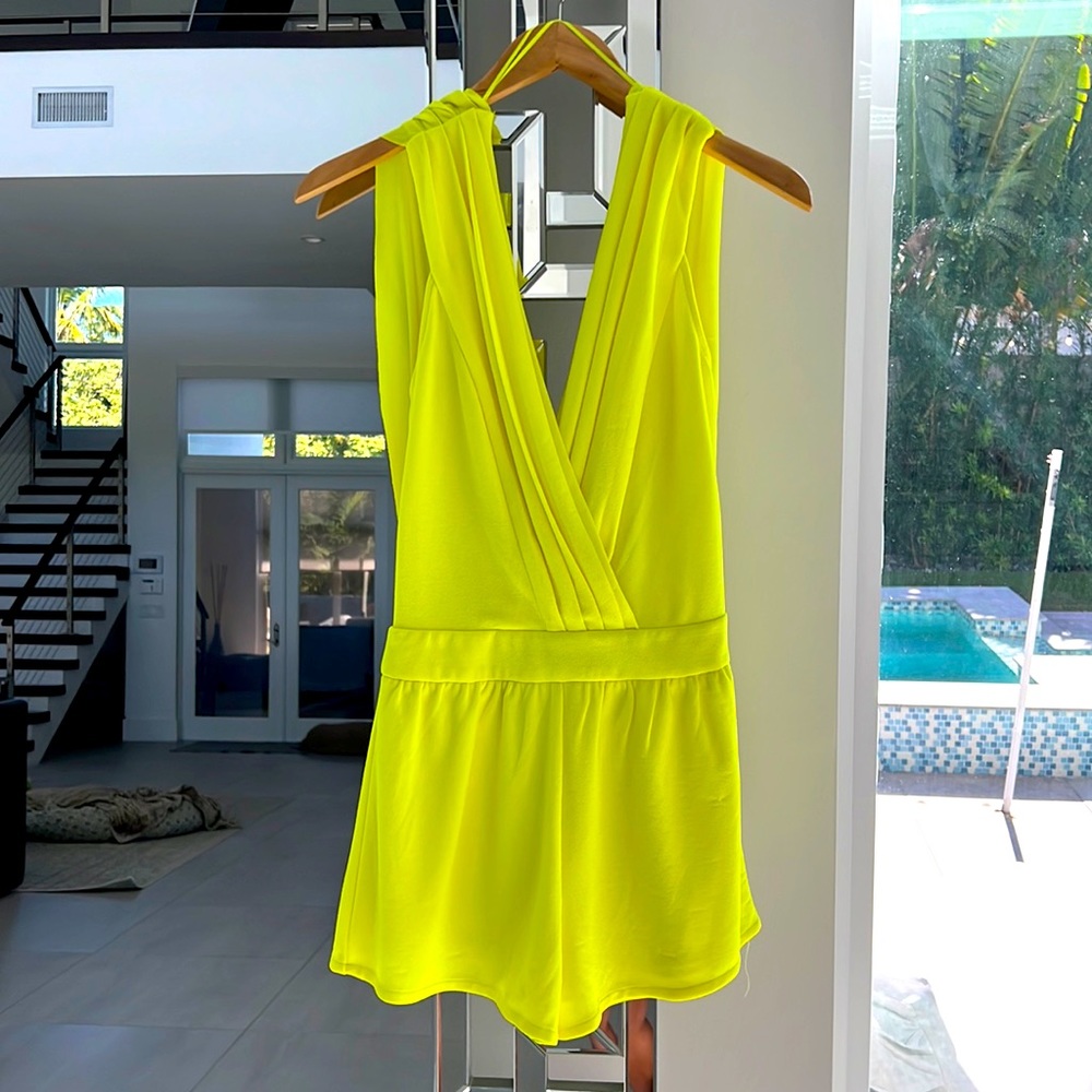 Sexy neon romper